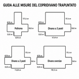 Quilted Sofa Cover Moose Trail