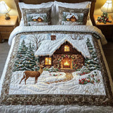 Quilted Cover Set 3 Pieces - Cozy Retreat