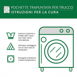 Quilted beauty case with luminous flower NCU0DK10295