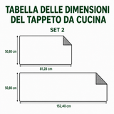 Non-slip Christmas Kitchen Mat with Poinsettia NCU0TD1728