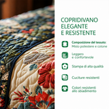Quilted Sofa Cover with Snow Friends NCU0NT10747