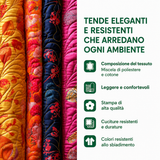 Quilted Curtains Woodland Retreat NCU0DV8555