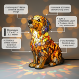 Lily the Spiritual Golden Retriever Statue