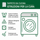 Non-slip Rustic Style Kitchen Mat NCU0DK10919