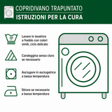 Quilted sofa cover with paw prints NCU0TV871