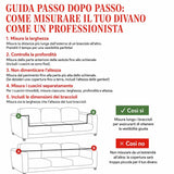 Quilted Sofa Cover Winter Atmosphere