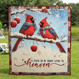 A Piece of My Heart Lives in Paradise Art Quilt Hanging NCU0TL1047