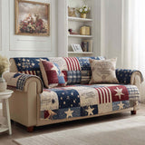 Quilted American Style Sofa Cover NCU0VT373