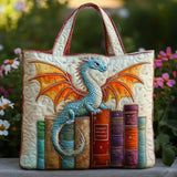 Quilted Dragon Book Guardian Bag – For Book Lovers