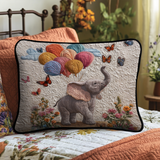 Quilted cushion cover with colourful balloons NCU0NT8047