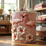 Bloom Flamingo Laundry Basket