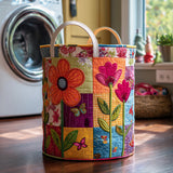 Quilted Laundry Basket — Boho Pathway