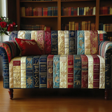Quilted sofa cover with decorative pattern NCU0VT348