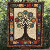 Eternity's Branches Art Quilt Wall Hanging NCU0PT3284