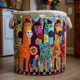 Bright Herd Laundry Basket