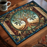 Quilted Placemat Celtic Tree of Life NCU0NT3035