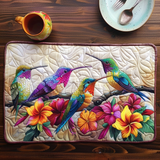 Quilted Placemat with Cheerful Birdsong NCU0TL067