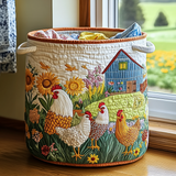 Quilted Laundry Basket — Hen Farm