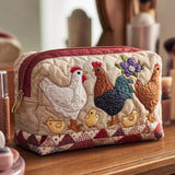 Quilted beauty case with hen in the nest NCU0NT10545