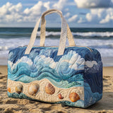 Quilted Weekend Travel Bag with Seabreeze NCU0NT9671