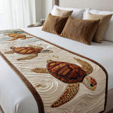 Coastal Shell Quilted Bed Cover NCU0PT8243