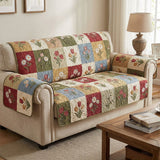 Quilted Patchwork Cottage Sofa Cover