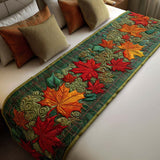 Maple Leaf Striped Bedspread Danzerine NCU0NT8440