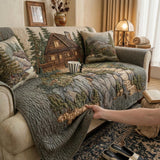 Quilted Sofa Cover Spirit of the Forest – Soft to the Touch
