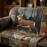Quilted Sofa Cover with Deer NCU0VT336