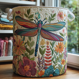 Laundry Basket Butterfly Garden