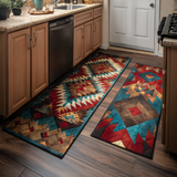 Non-slip kitchen rug with desert path NCU0DK11057