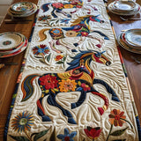 Quilted Tablecloth - Galloping Horse