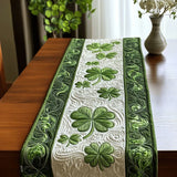 Quilted Tablecloth - Emerald Forest