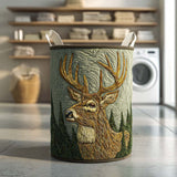 Laundry Basket with Deer Design NCU0QN047