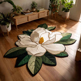 Custom Floral Shaped Area Rug NCU0XD2714