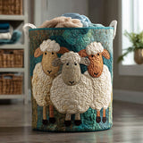 Quilted Laundry Basket — Puppy Parade
