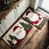 Non-slip Christmas Kitchen Mat with Winter Light NCU0TD1734
