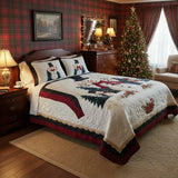 3-Piece Duvet Cover Set - Snow Friends