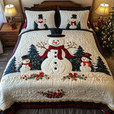 3-Piece Duvet Cover Set - Snow Friends