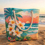 Tropical Spirit Quilted Beach and Travel Bag