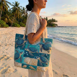 Beach Bag Patchwork Turtle Bay – Spacious and Lightweight