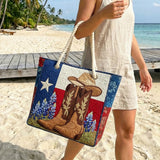 Quilted Beach and Travel Bag Spirit of Texas