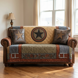 Quilted Sofa Cover Texas Star