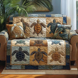 Quilted Turtle Sofa Cover
