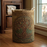 Laundry Basket Golden Roots