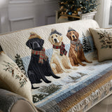 Quilted Sofa Cover Labrador Retriever