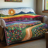 Quilted Sofa Cover Sun – Non-Slip