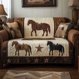 Quilted Sofa Cover Rodeo Countryside