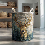 Laundry Basket with Deer Design NCU0QN047