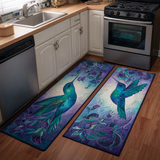 Non-slip Kitchen Mat with Hummingbirds NCU0DK11060